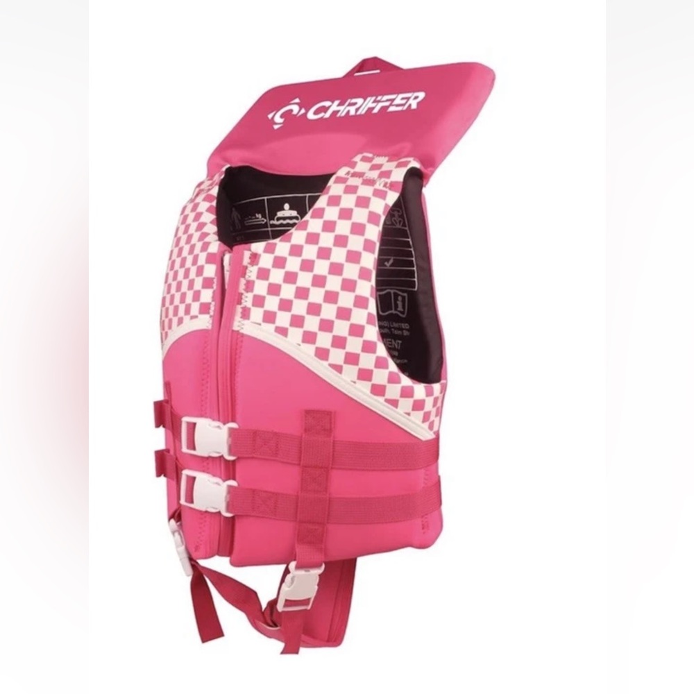 chriffer kids Girls swim vest Size S 26/33lbs